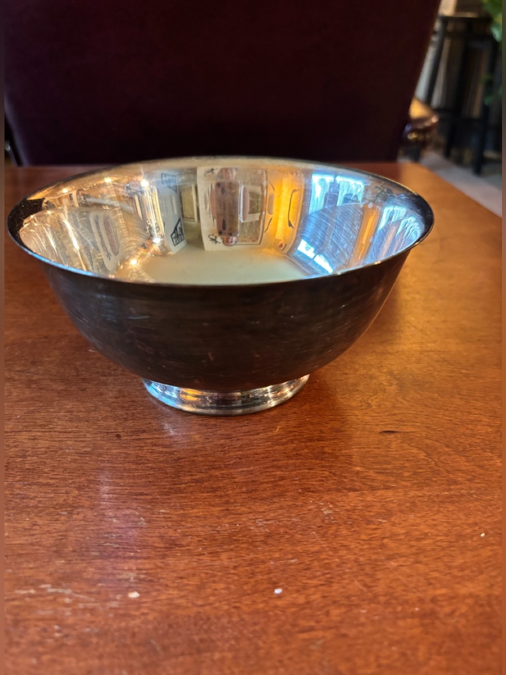 vintage Reed & Barton Silver Plated Serving Bowl (Model #1120)